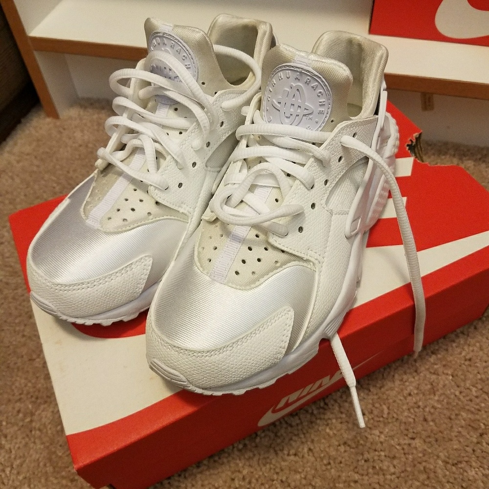 All white huaraches  - SOLD